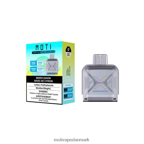 MOTI Go Pro engangs pod bær citron NXFN90 MOTI Vape Amazon