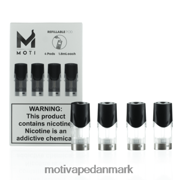 MOTI genopfyldelige udskiftnings-pod-patroner (pakke med 4) NXFN74 MOTI Vape Price