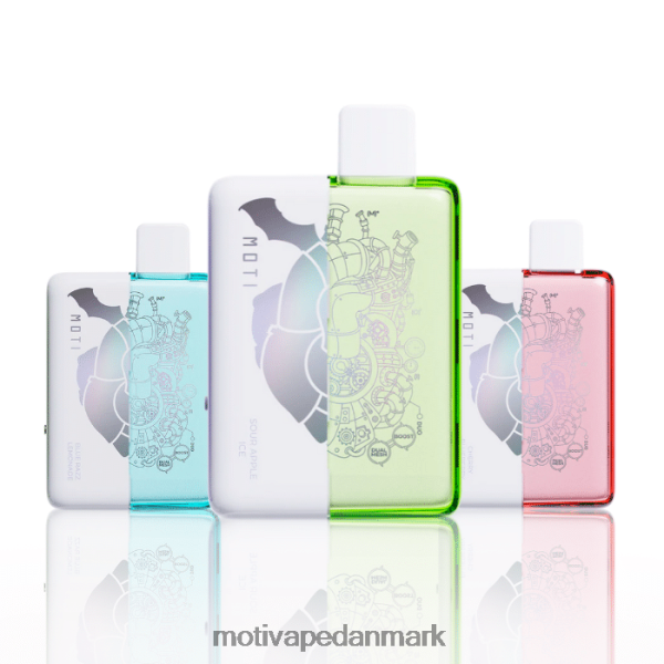 MOTI Duo 9000 engangsvape (5%, 9000 pust) kirsebær blåbær NXFN69 MOTI Vape For Sale