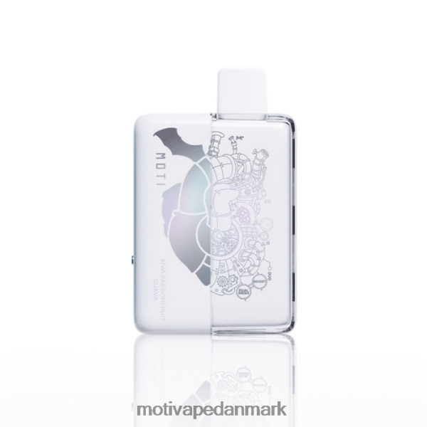 MOTI Duo 9000 engangsvape (5%, 9000 pust) kiwi passionsfrugt guava NXFN73 MOTI Danmark
