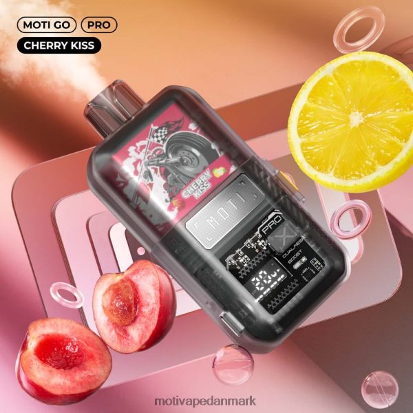 MOTI Go Pro engangsdamp (5%, 12000 pust) jordbær iskolde NXFN22 MOTI Vape Copenhagen