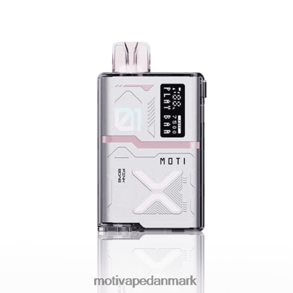 MOTI Play Bar 7500 engangsvape (5%, 7500 pust) lyserød bombe NXFN58 MOTI Vape Disposable Danmark