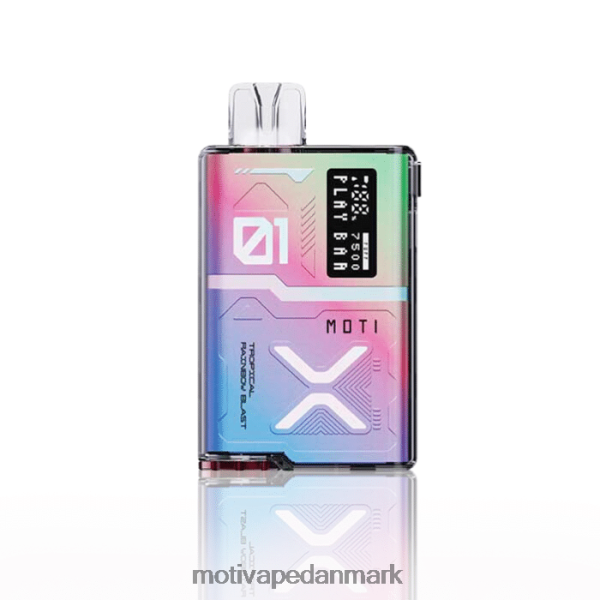 MOTI Play Bar 7500 engangsvape (5%, 7500 pust) lyserød bombe NXFN58 MOTI Vape Disposable Danmark