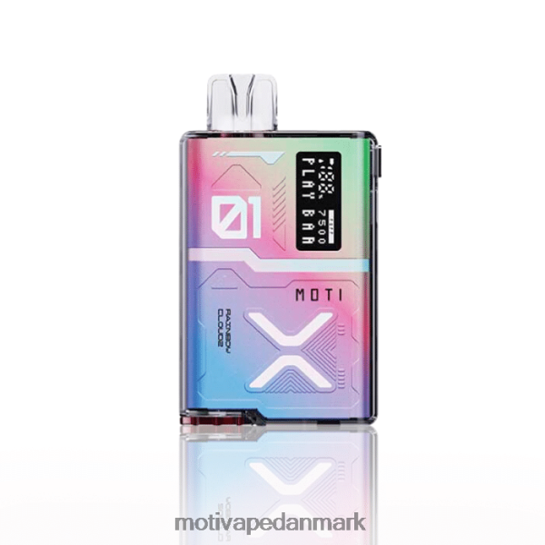 MOTI Play Bar 7500 engangsvape (5%, 7500 pust) regnbueskyz NXFN57 MOTI Vape Near Me