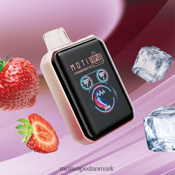MOTI Triplus 20k engangsvape (5%, 20000 pust) jordbæris NXFN9 MOTI Vape For Sale