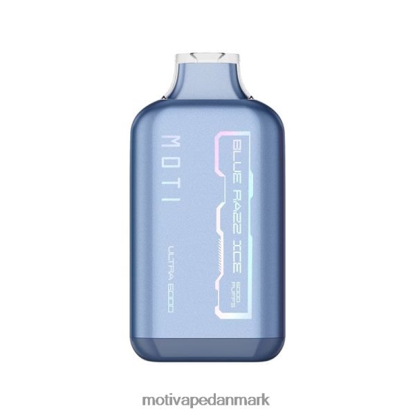 MOTI Ultra engangsdamp (5%, 6000 pust) blå razz is NXFN27 MOTI Vape Near Me