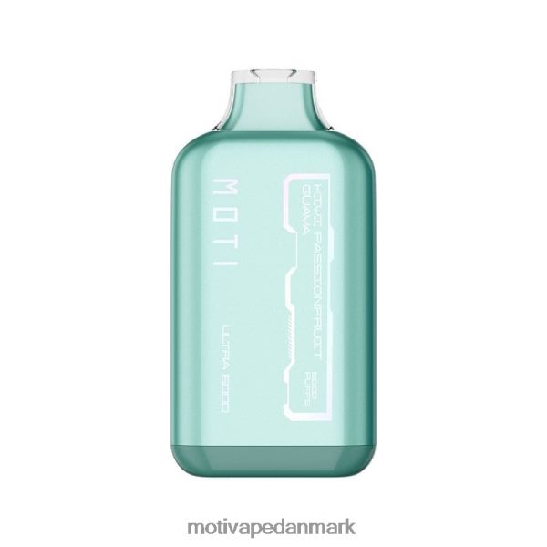 MOTI Ultra engangsdamp (5%, 6000 pust) kiwi passionsfrugt guava NXFN34 MOTI Vape Price