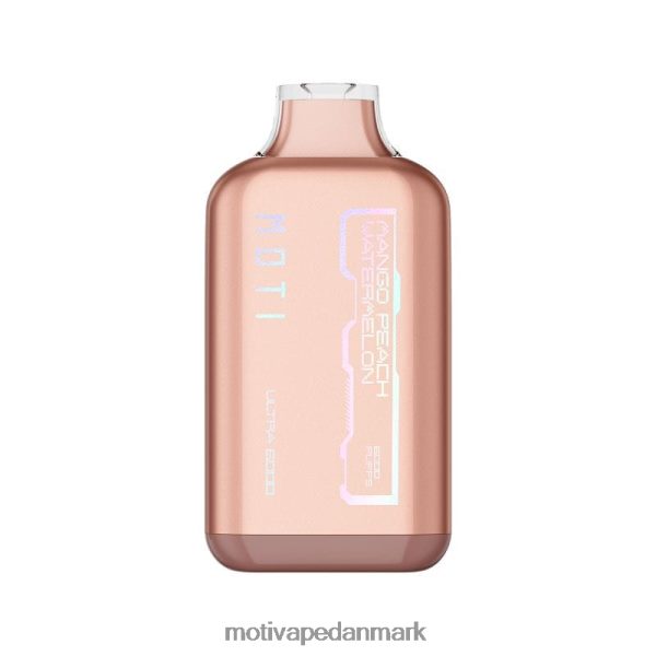 MOTI Ultra engangsdamp (5%, 6000 pust) mango fersken vandmelon NXFN36 MOTI Vape Review