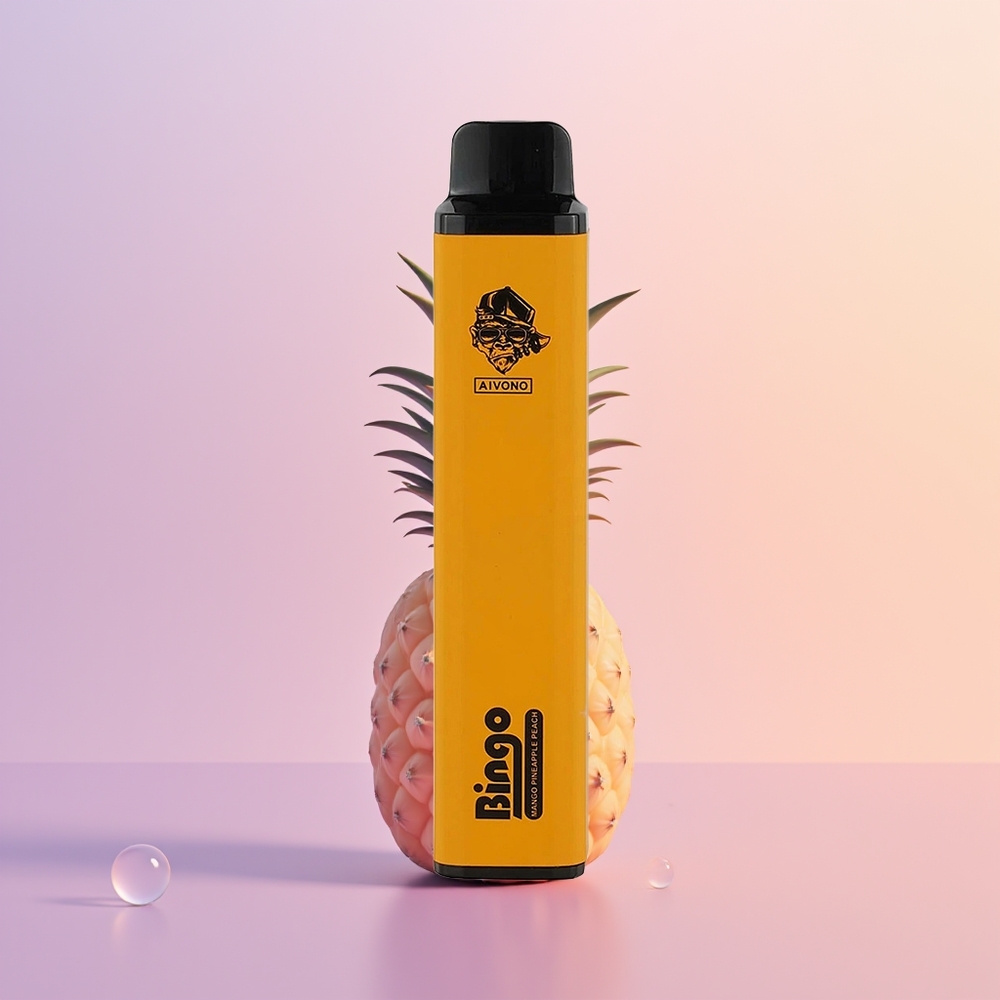 Aivono Aim Bingo 4000 Ananas Fersken Strømkapacitet 1000mAh Effektoutput 10.08W