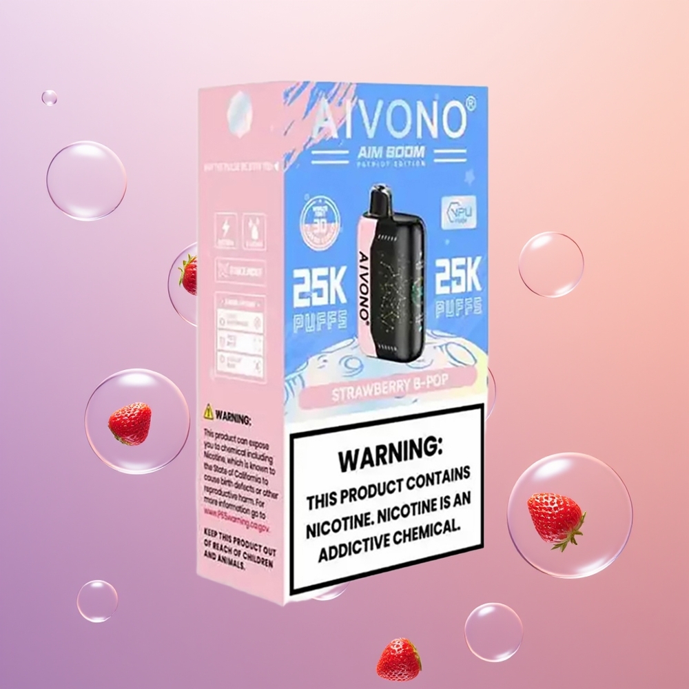 Aivono Aim Boom 25000 Jordbær B Pop Type-C 650mAh