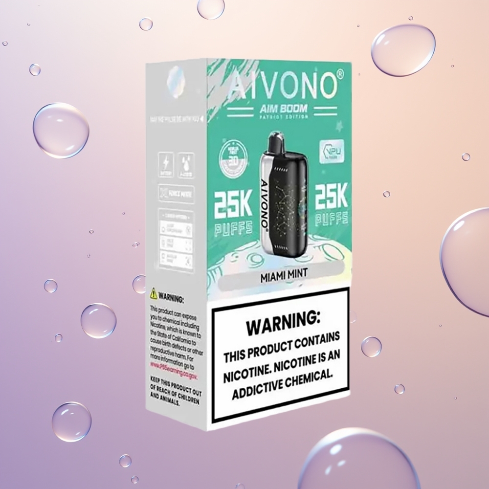 Aivono Aim Boom 25000 København Mynte 28ml Type-C