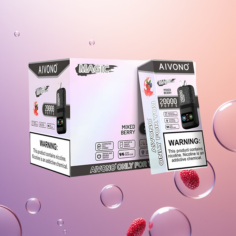 Aivono Aim Magic 20000 Blandet Bær Dual Mesh LCD