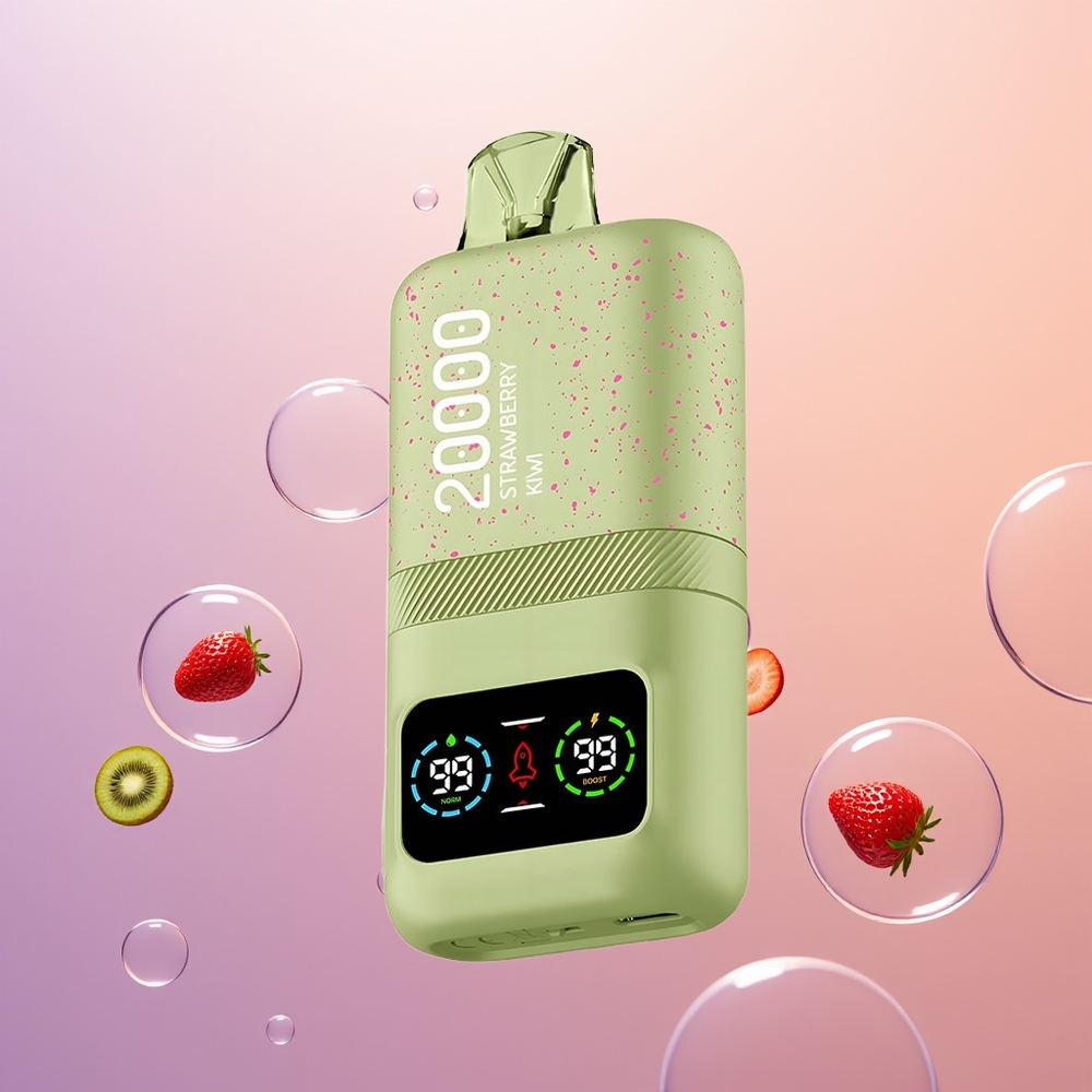 Aivono Aim Magic 20000 Jordbær Kiwi Dual Mesh Type-C