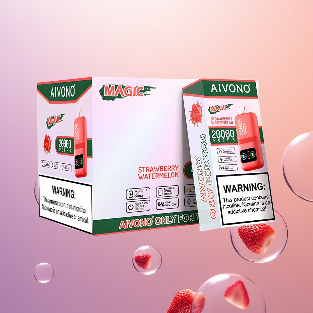 Aivono Aim Magic 20000 Jordbær Vandmelon Dual Mesh LCD