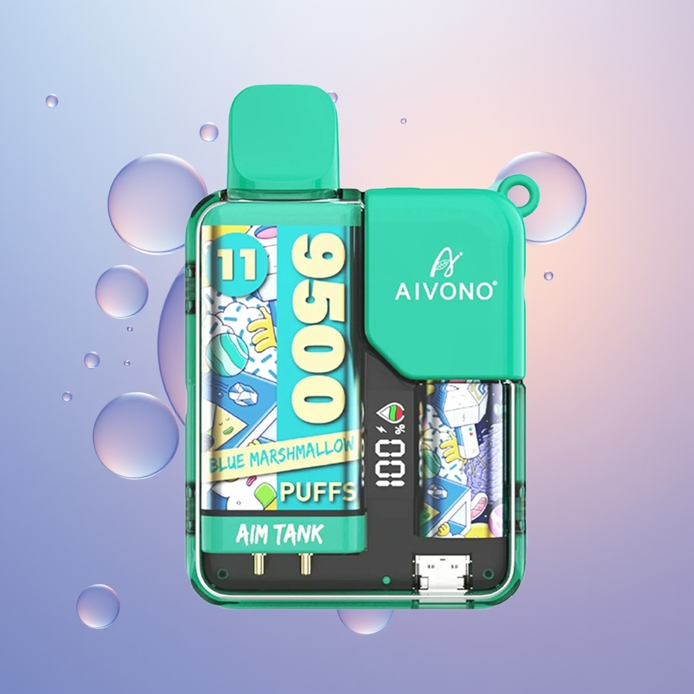 Aivono Aim Tank 9500 Blå Skumfidus 18ml 650mAh