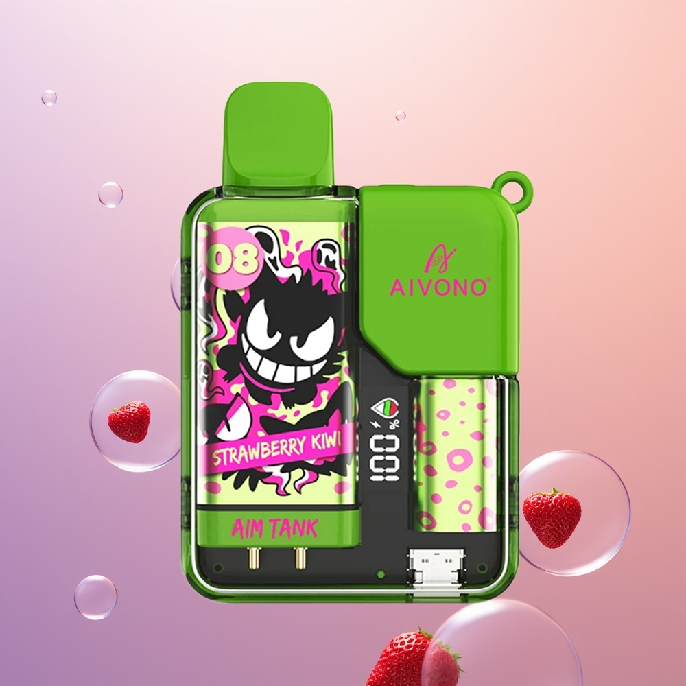 Aivono Aim Tank 9500 Jordbær Liwi 18ml 650mAh