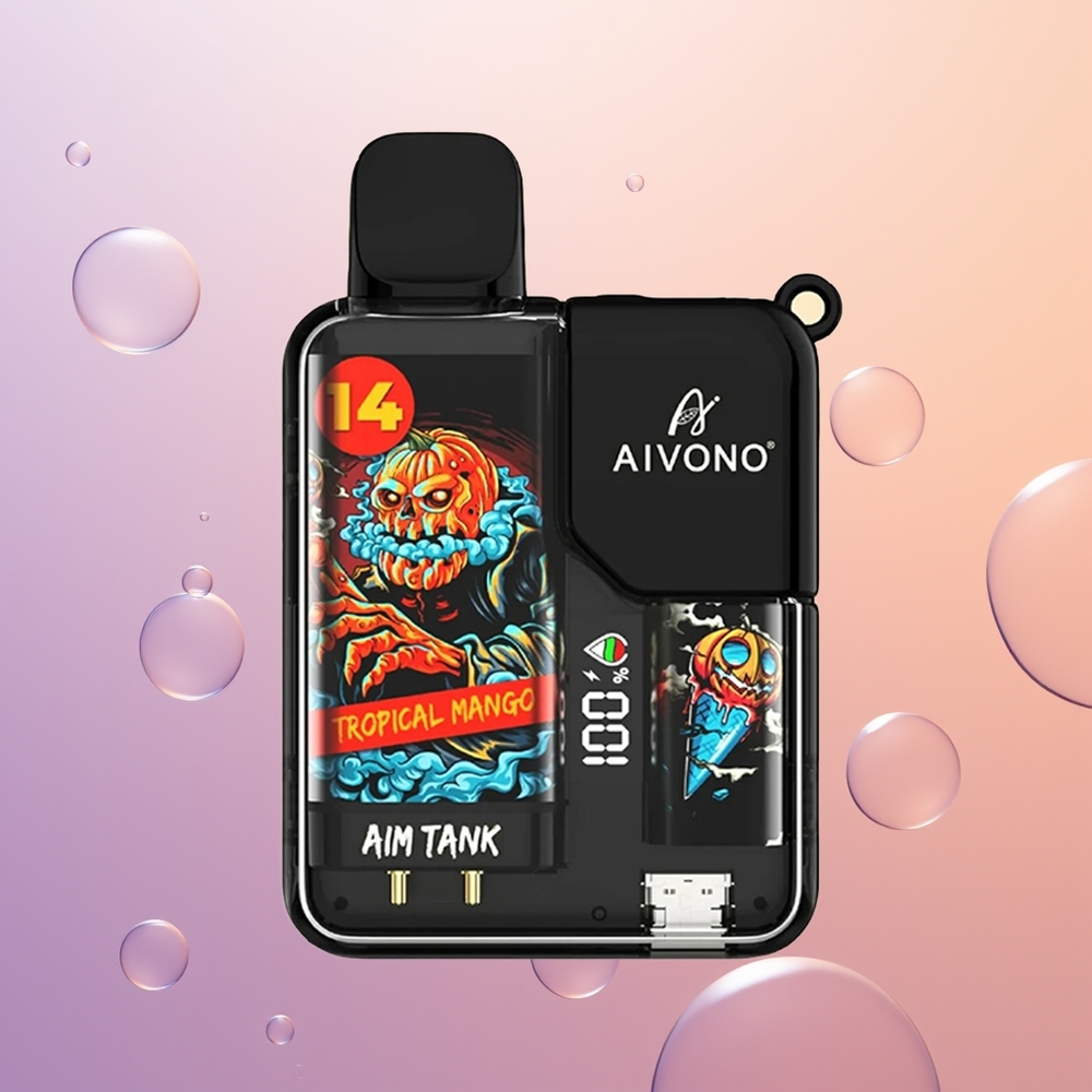 Aivono Aim Tank 9500 Tropisk Mango 18ml 650mAh