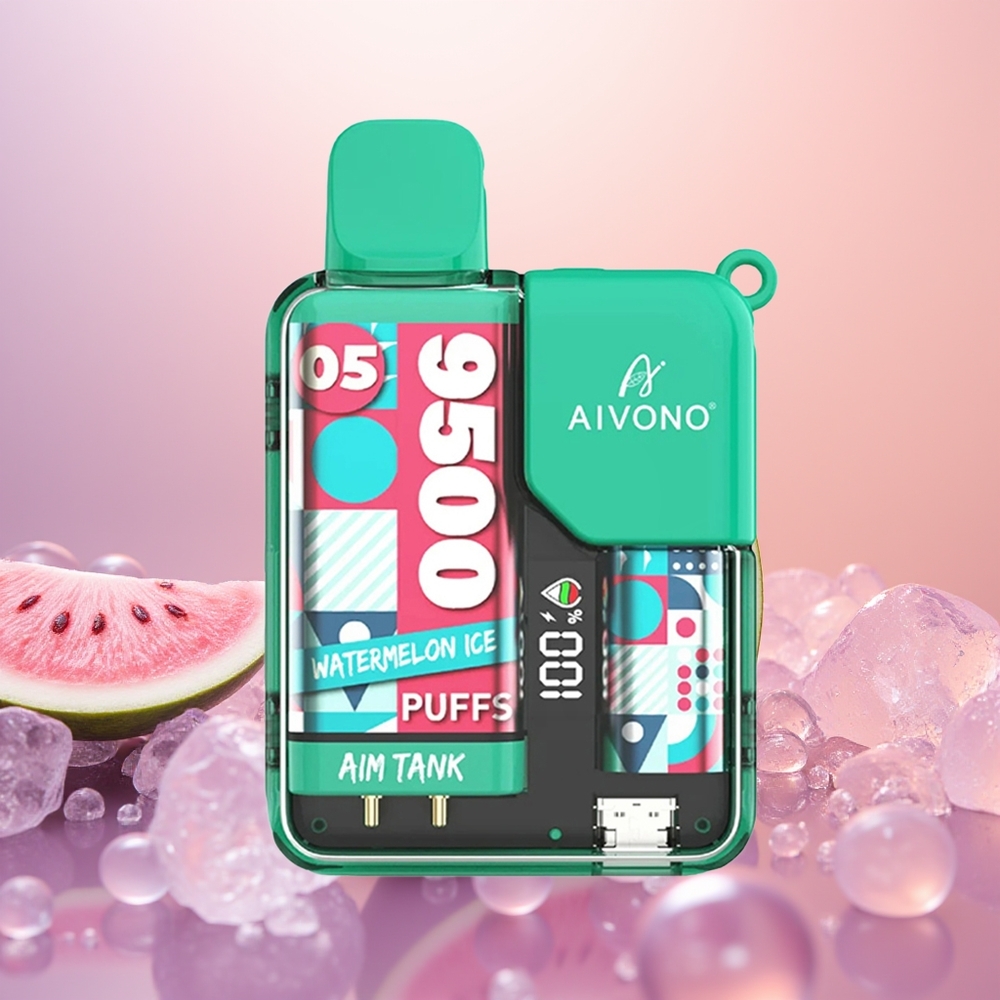 Aivono Aim Tank 9500 Vandmelon Is 18ml 650mAh