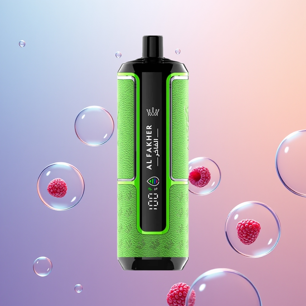 Al Fakher Crown Bar 15K Hypermax Blå Hindbær Citronvand med 22ml og 600mAh