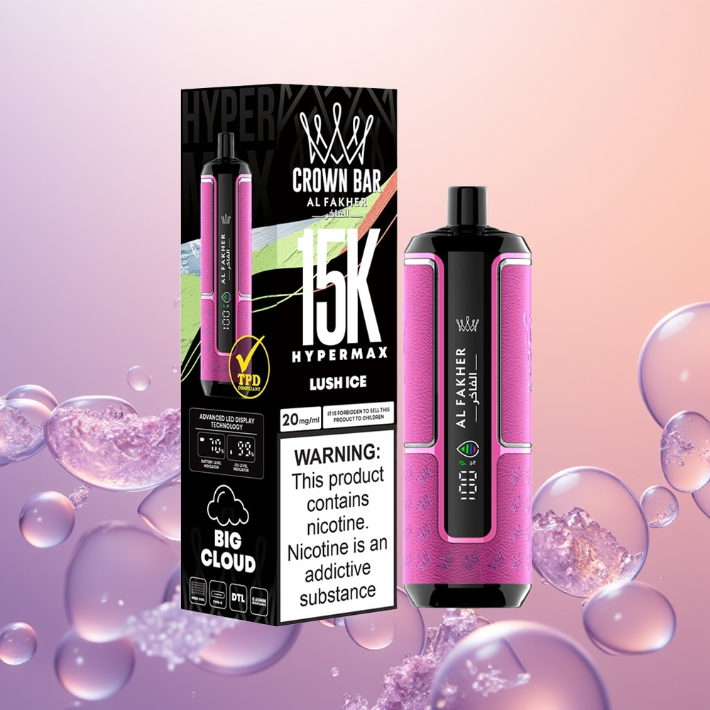 Al Fakher Crown Bar 15K Hypermax Frostet Is 22ml 600mAh
