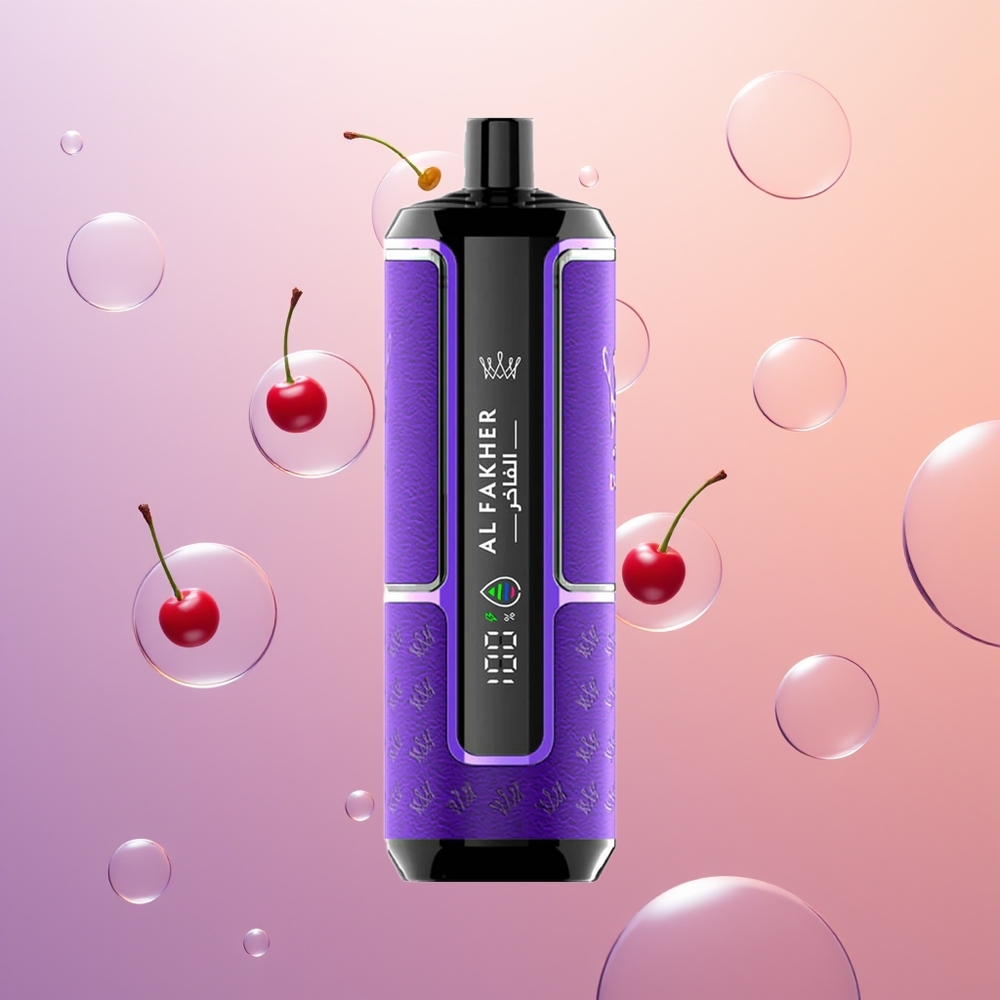 Al Fakher Crown Bar 15K Hypermax Kirsebær Fest 22ml 600mAh