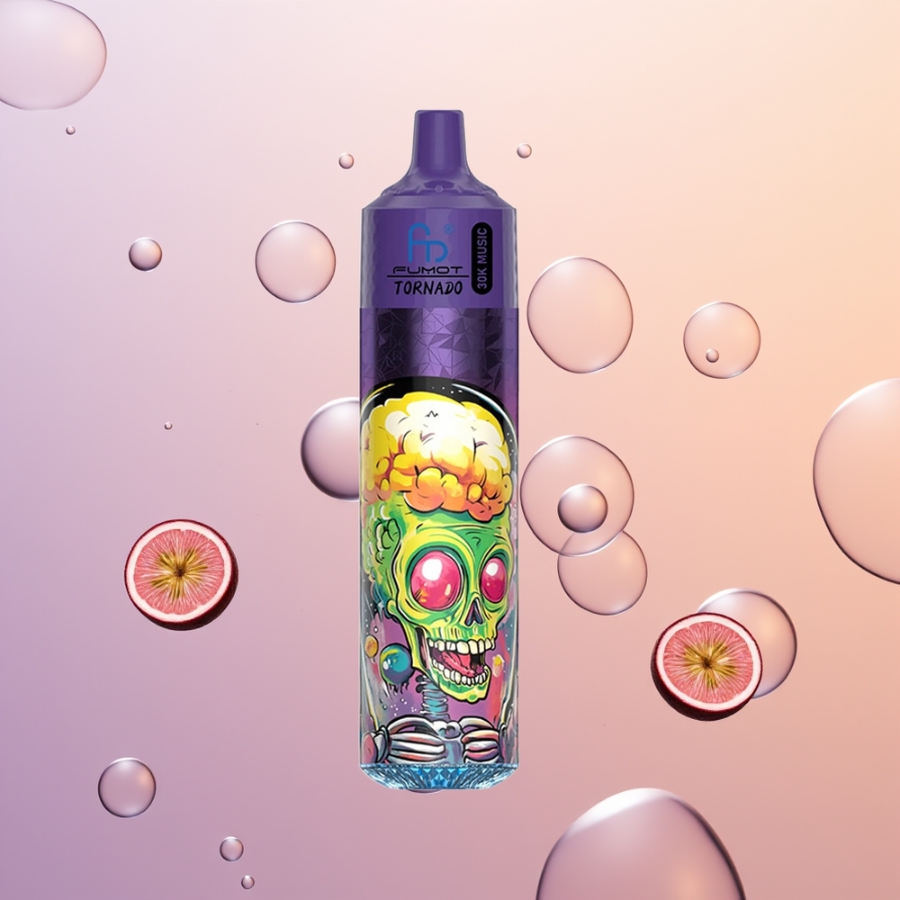 Fumot Randm Tornado 30000 Kiwi Passionsfrugt Guava 30mL 1.0 Ohm