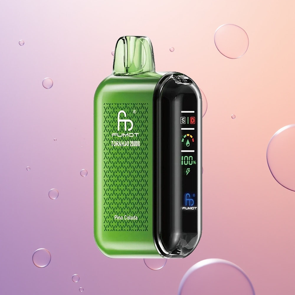 Fumot Tornado 20000 Ananas Kolada Dual Mesh Coil Smart Display