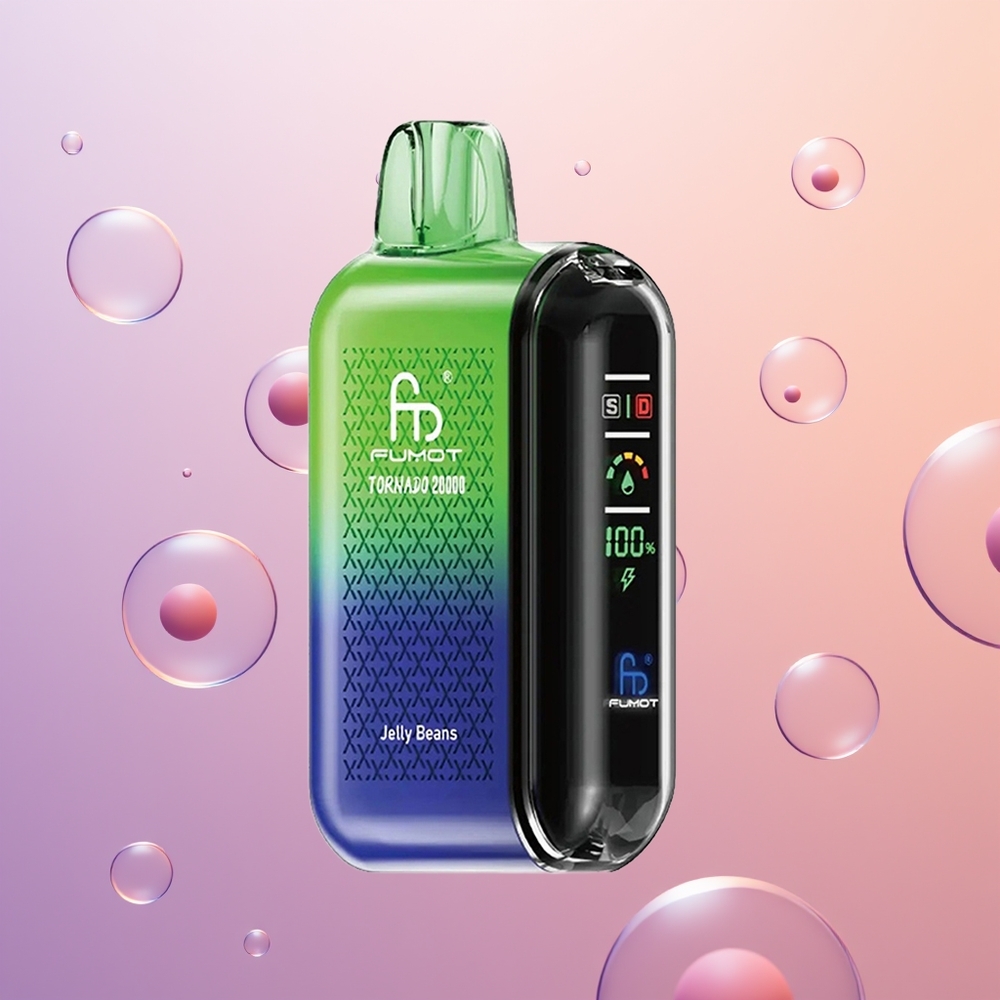 Fumot Tornado 20000 Gelébønner Dual Mesh Coil Smart Display