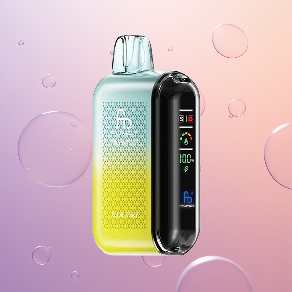 Fumot Tornado 20000 Sukkervat Dual Mesh Coil Smart Display
