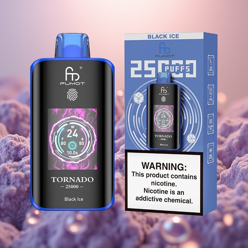 Fumot Tornado 25000 Sort Is HD Type-C