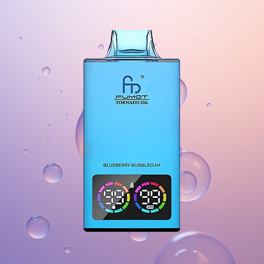 Fumot Tornado 35000 Blåboble Tyggegummi Dual Mesh RGB