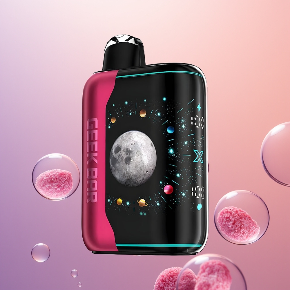 GEEK BAR Platinum Edition 25000 Sur Pink Støv Med 2% Nikotin Og Dobbelt Mesh Spole