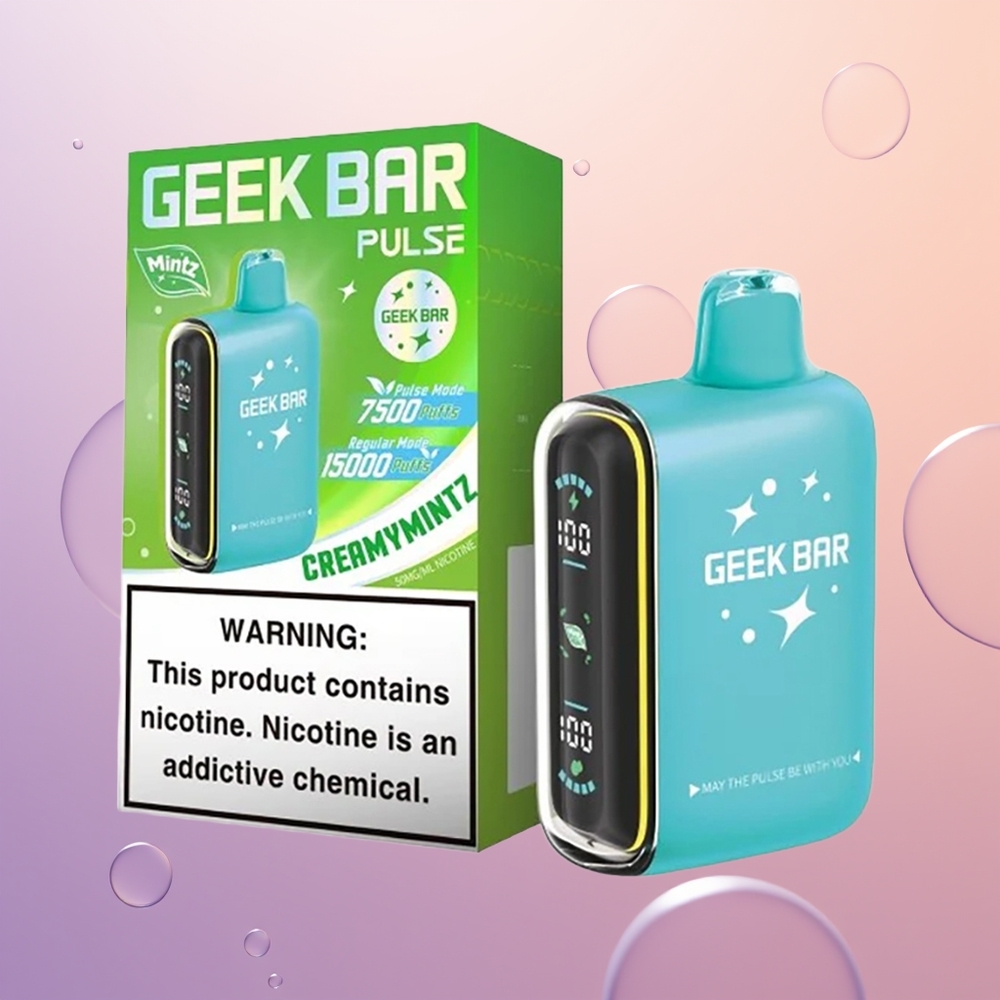 GEEK BAR Pulse 15000 Mintz Edition 16ML 5% Luftstrøm