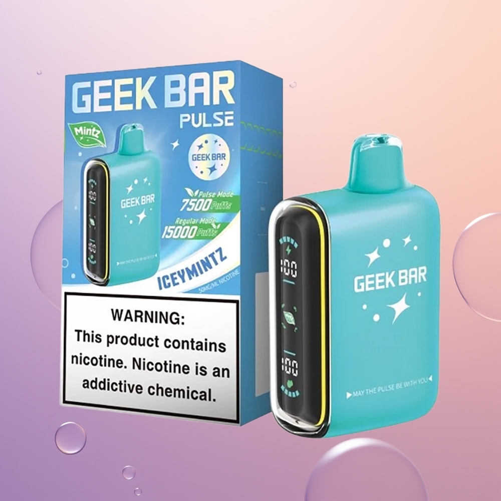 GEEK BAR Pulse 15000 Mintz Edition 16ML 5% Luftstrøm