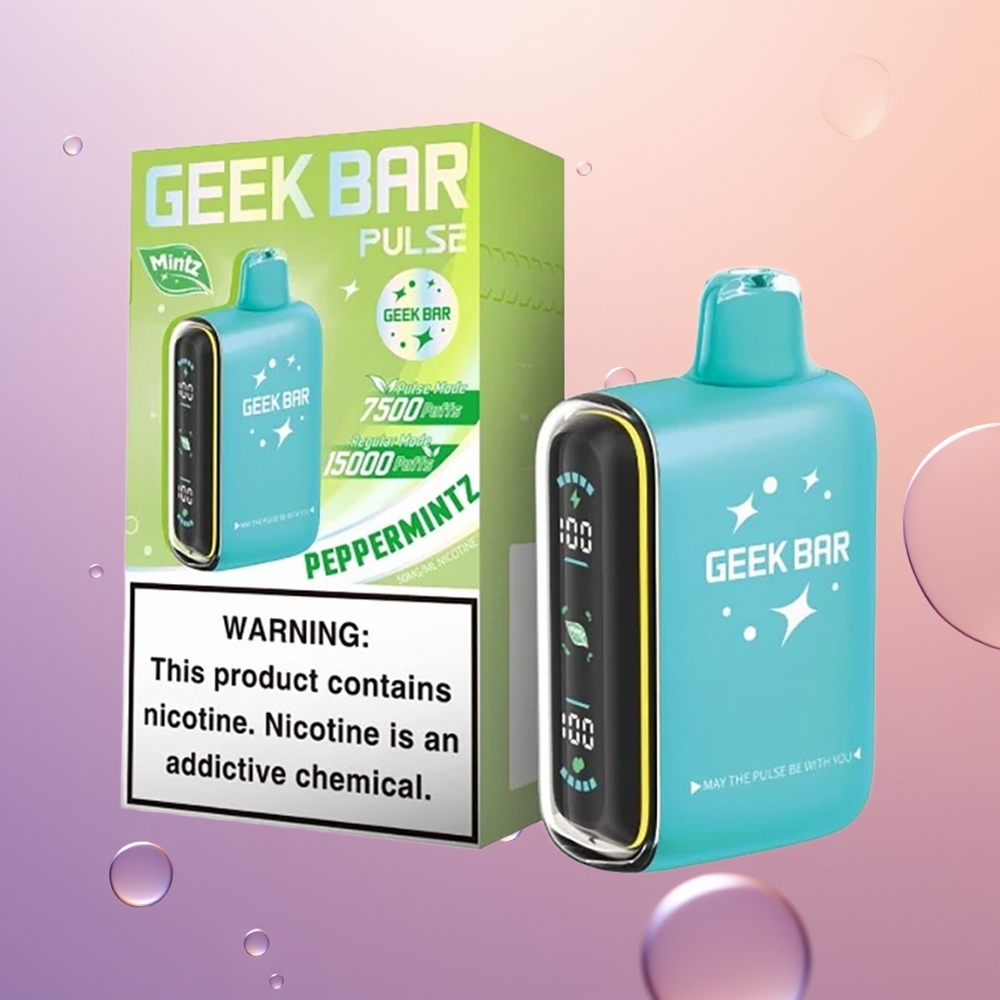 GEEK BAR Pulse 15000 Mintz Edition 16ML 5% Luftstrøm