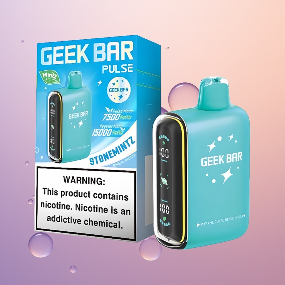 GEEK BAR Pulse 15000 Mintz Edition 16ML 5% Luftstrøm