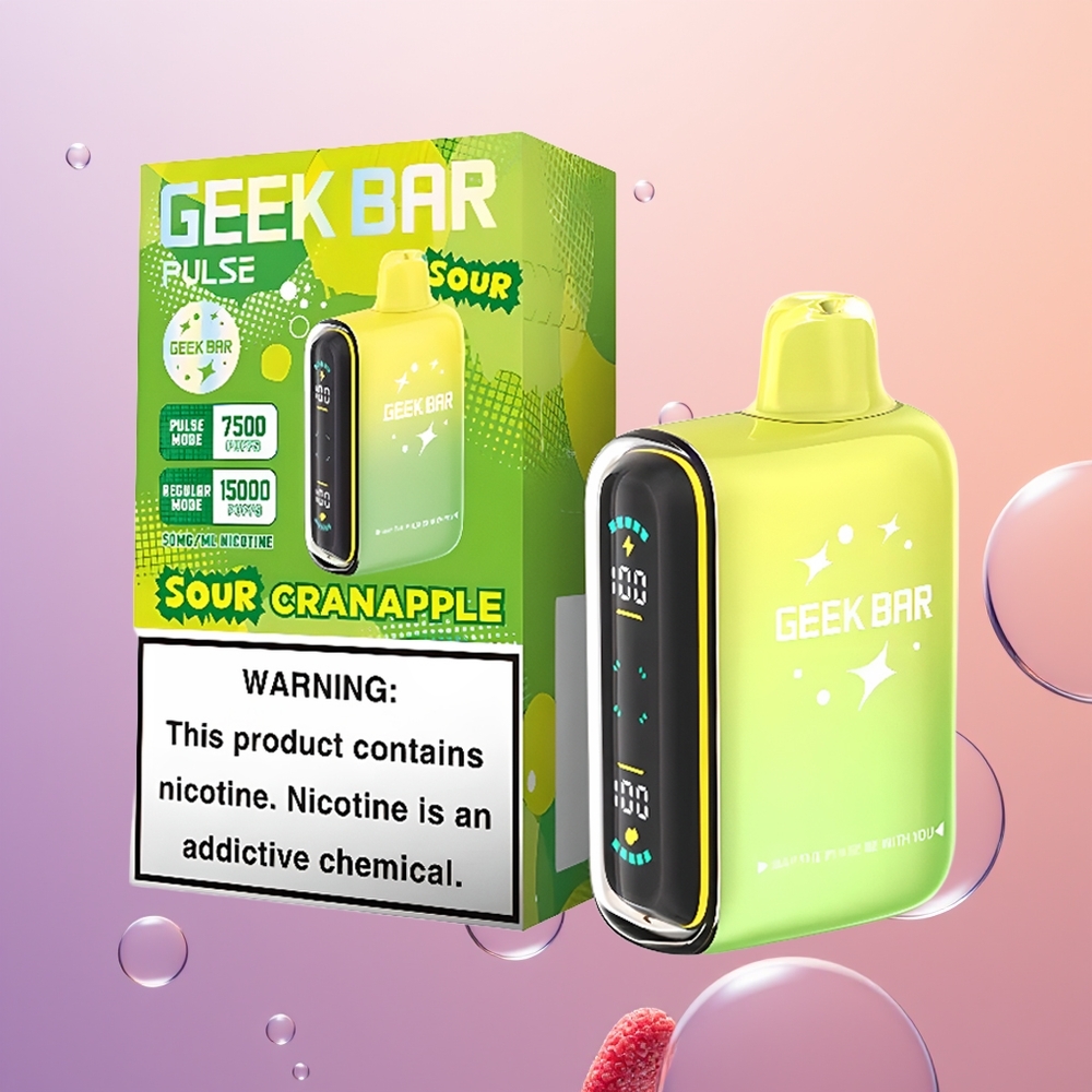 GEEK BAR Pulse 15000 Sur Edition med 16ML og Justerbar Luftstrøm
