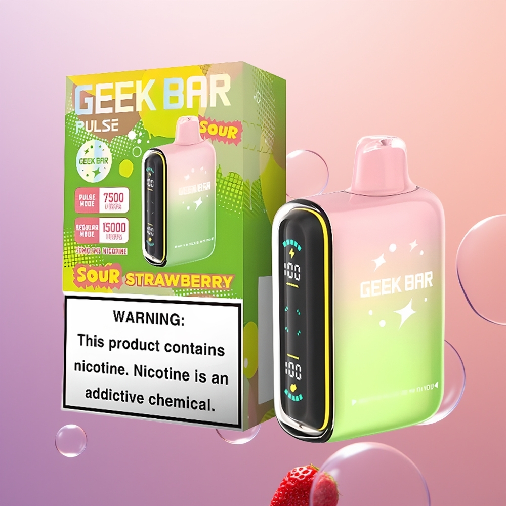 GEEK BAR Pulse 15000 Sur Edition med 16ML og Justerbar Luftstrøm