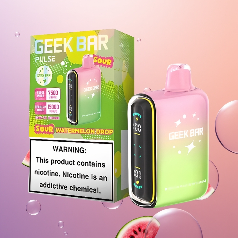 GEEK BAR Pulse 15000 Sur Edition med 16ML og Justerbar Luftstrøm