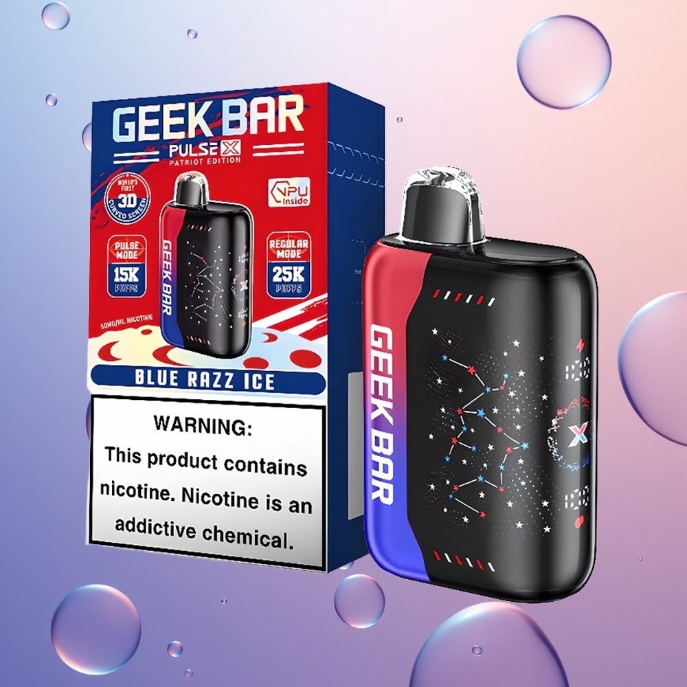 GEEK BAR Pulse X 25000 Patriot Udgave Dual Mesh & Type-C