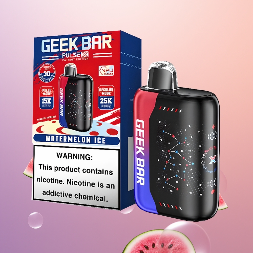 GEEK BAR Pulse X 25000 Patriot Udgave Dual Mesh & Type-C