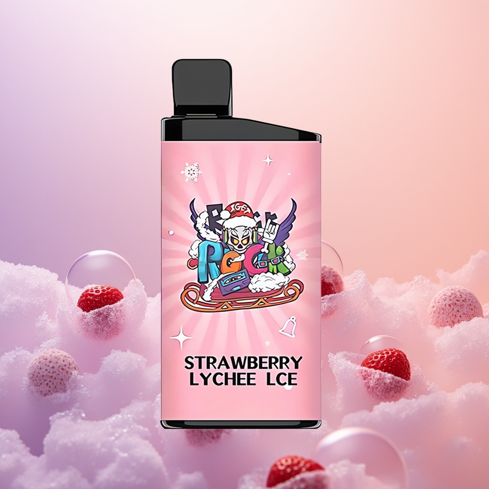 IGET Bar 3500 Jordbær Litchi Is 1400 mAh Mesh Coil