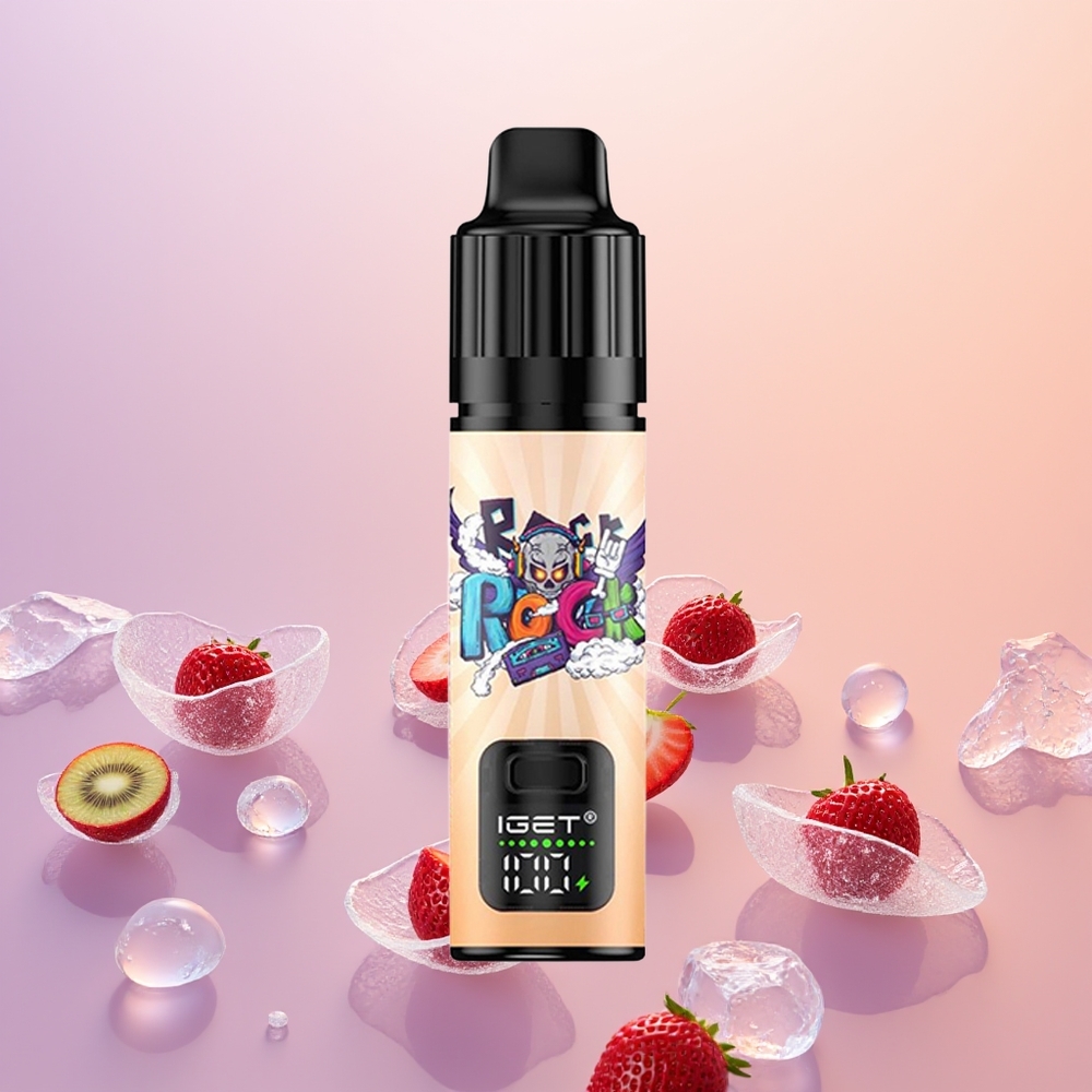 IGET BAR PLUS S3 POD 10000 Jordbær Kiwi Is 5% 18 ml