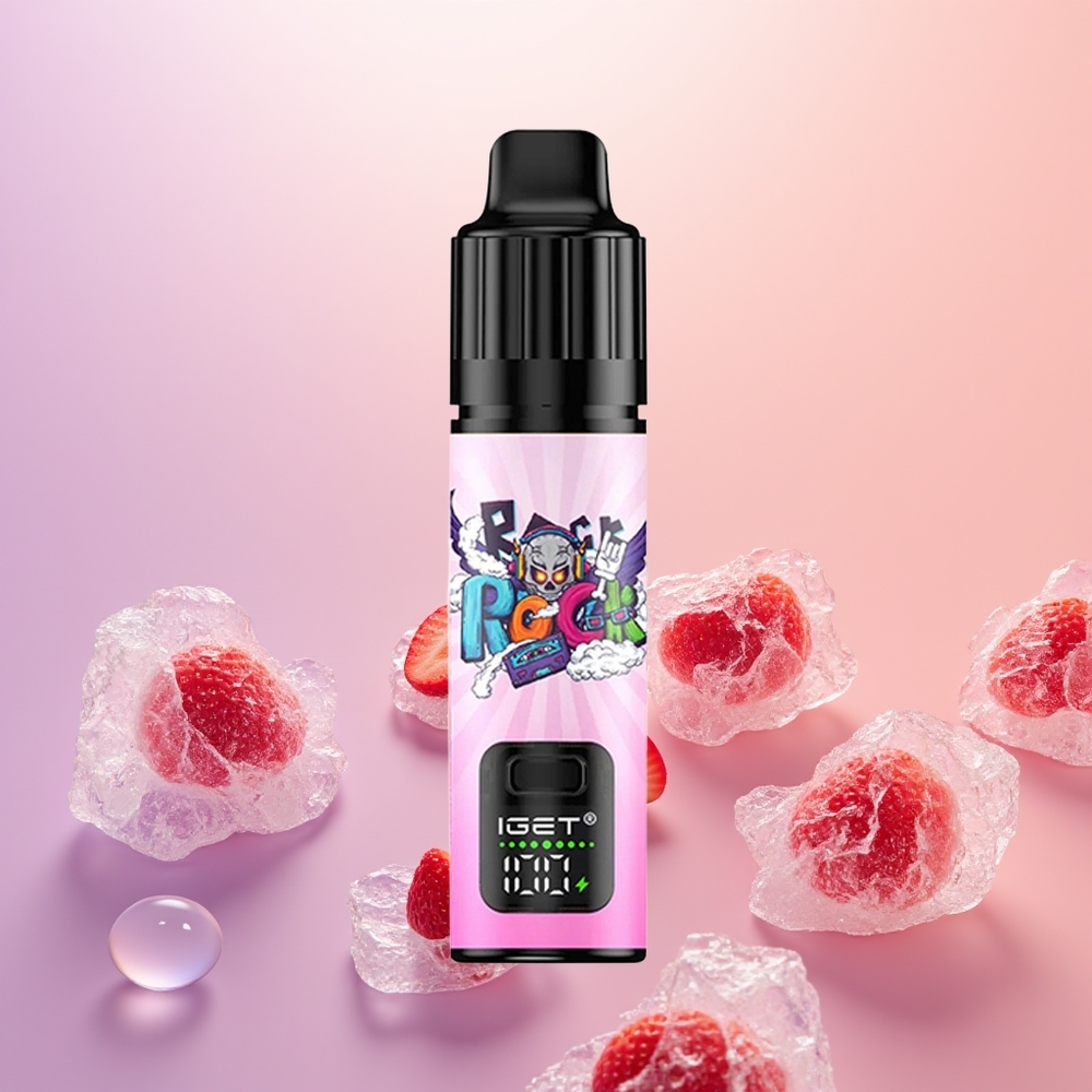 IGET BAR PLUS S3 POD 10000 Jordbær Vandmelon Is 18 ml 5% Nikotin