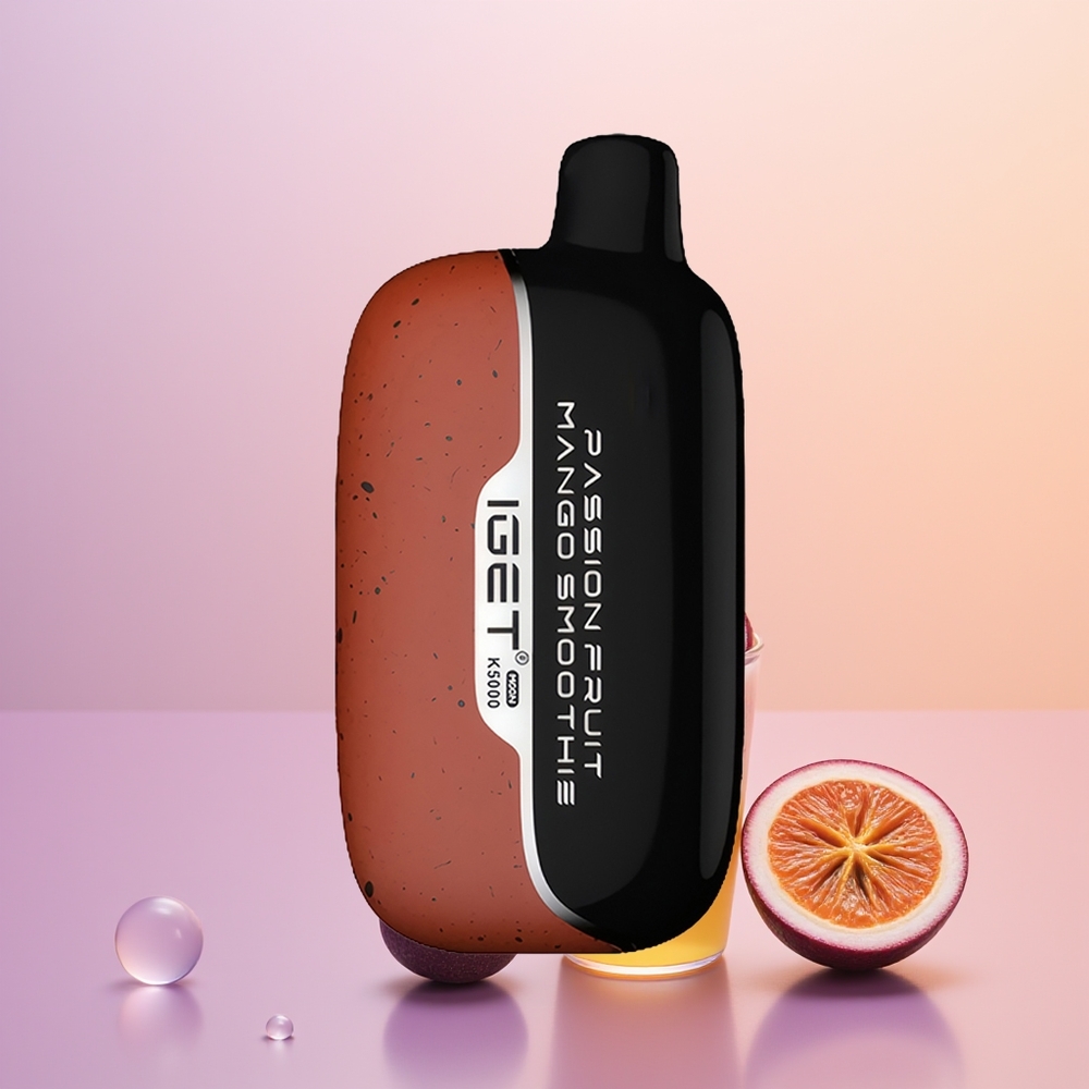 IGET Moon K5000 Passionsfrugt Mango Smoothie 5000 Puffs 81.5 g
