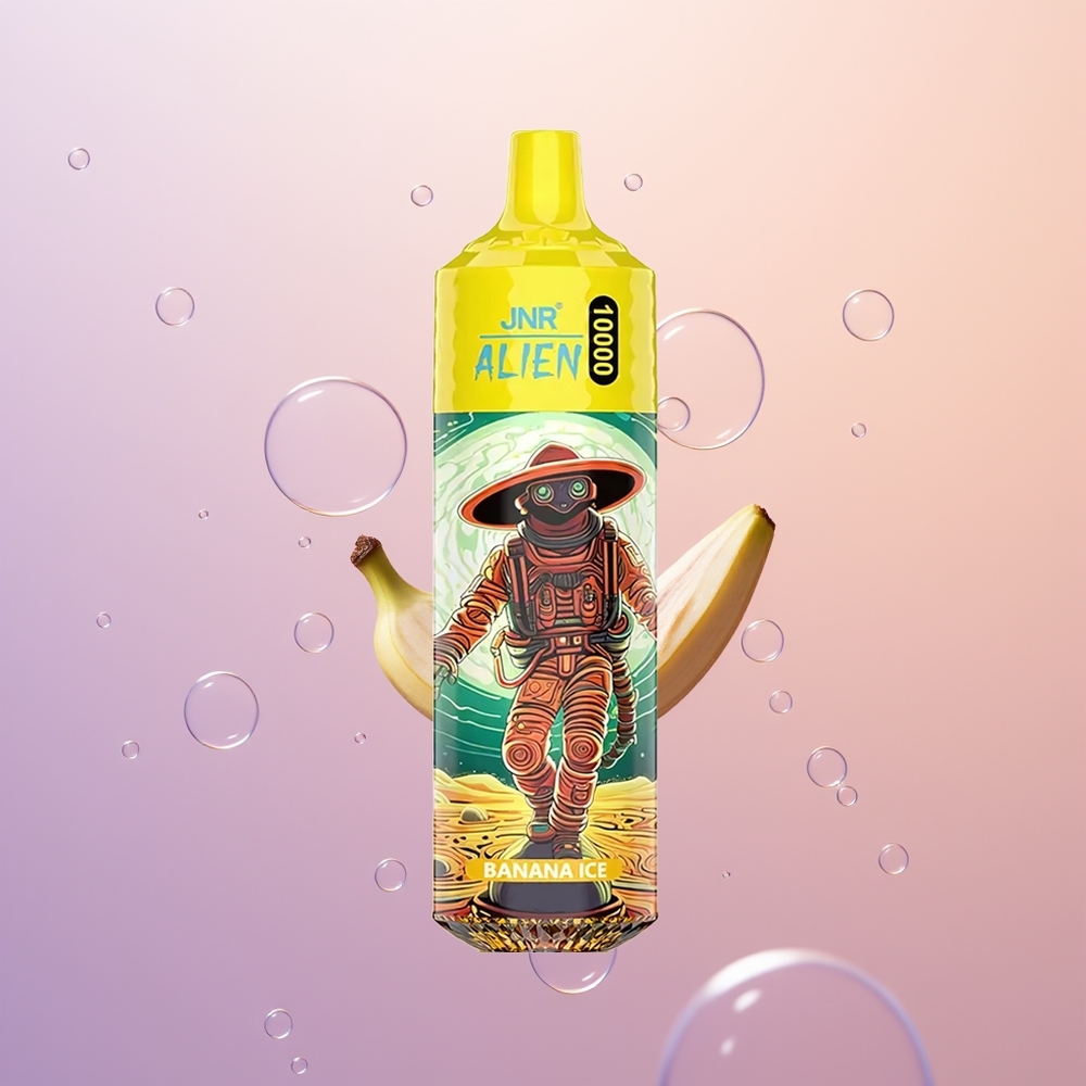 JNR Alien 10000 Banan Is med 850mAh og Type-C Hurtigopladning