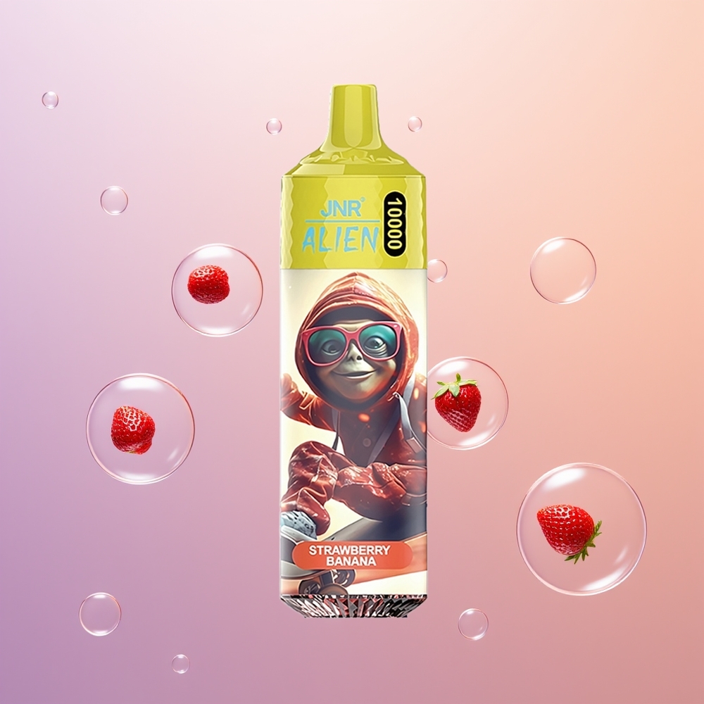 JNR Alien 10000 Jordbær Banan Mesh Type-C