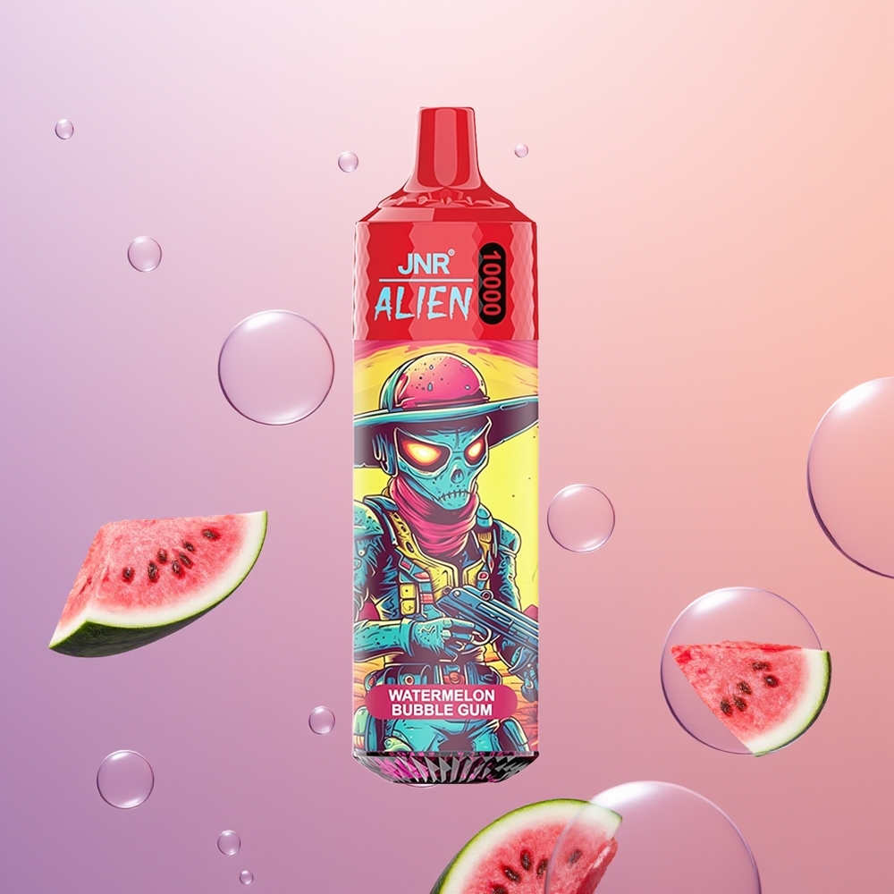 JNR Alien 10000 Vandmelon Bobletyggegummi 850mAh Type-C