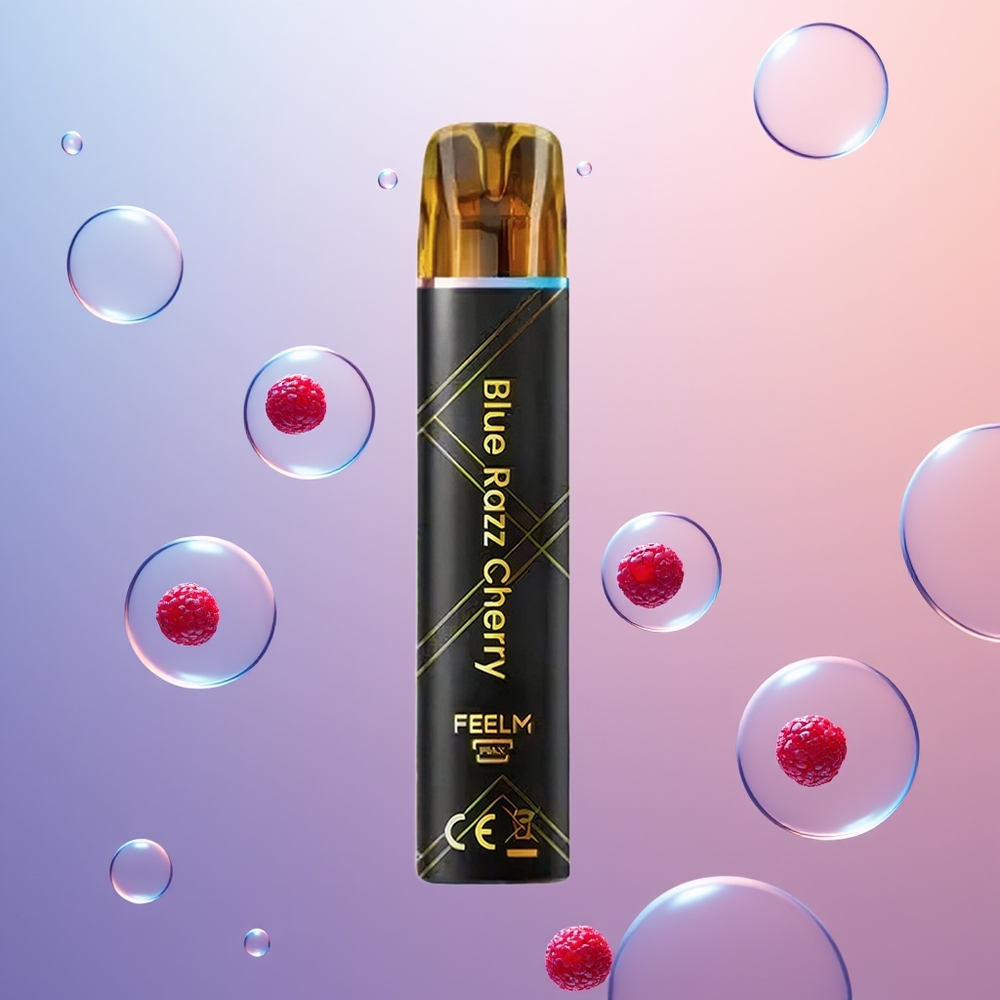 JNR Black&Golden 600+200 Blå Hindbær Kirsebær 550mAh 2ml