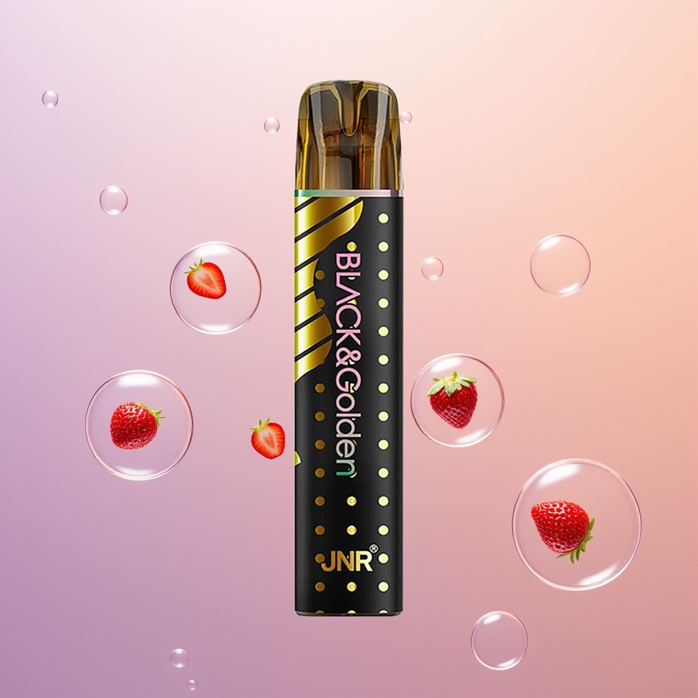 JNR Black&Golden 600+200 Jordbær Kiwi 550mAh 2ml